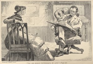 "あなたは本当に絵のようです、私の愛" 作： Winslow Homer