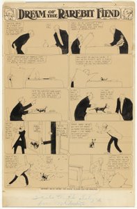 レアビット・フィーンドの夢 作： Winsor McCay