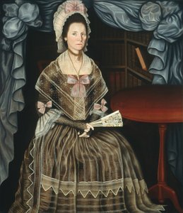 サミュエル・チャンドラー夫人、1780年頃。 作： Winthrop Chandler