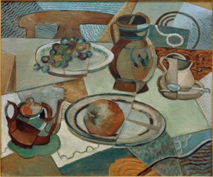 キュービストの静物画 作： Daniel Vladimir Baranoff Rossine