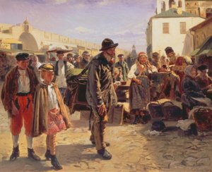 オルガングラインダー 作： Wladimir Jegorowitsch Makowski