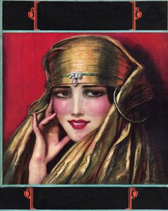 黄金のベールに包まれたエキゾチックな美しさ 作： Wladislaw Theodore Benda