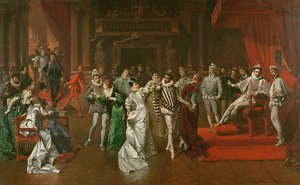 ヘンリーヴァロワの裁判所のボール 作： Wladyslaw Bakalowicz
