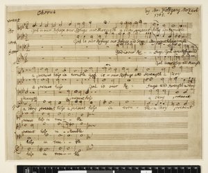  作： Wolfgang Amadeus Mozart