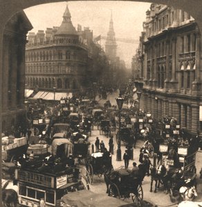 チープサイド、ロンドン、1896年。