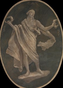 A Virtue, Possibly Patriotism, 1760年。 作： Workshop of Giovanni Battista Tiepolo