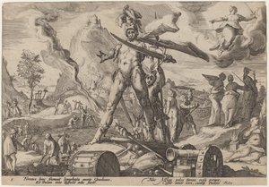鉄の時代 作： Workshop of Hendrick Goltzius, after Hendrick Goltzius