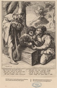 貯金をすぐに使いすぎない 作： Workshop of Hendrick Goltzius, after Karel van Mander I