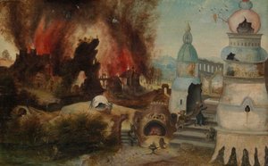 聖アンソニーの誘惑、ca。 1550-60。