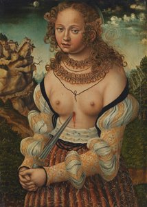 ドイツ語：Selbstmord der Lucretia ルクレティアの自殺 作： ルーカス・クラナッハ・ザ・エルダーのワークショップ