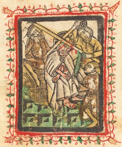 いばらの冠をかぶったキリスト 作： Workshop of Master of the Aachen Madonna