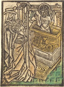 聖グレゴリー 作： Workshop of Master of the Aachen Madonna