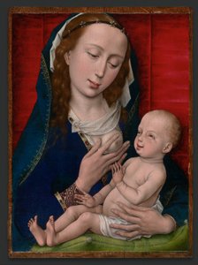 聖母子 作： Workshop of Rogier van der Weyden