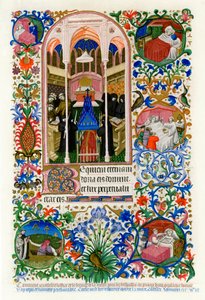死者の時間、1414-1423。 作： Workshop of the Master of the