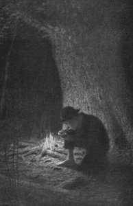 トムが苦し紛れに書いた「赤いキール」（リトグラフ）で 作： Worth Brehm