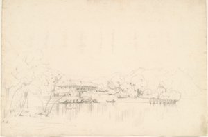レイクハウス 作： Worthington Whittredge
