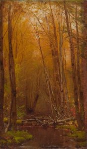 The Birches of the Catskills, ca. 1875. 作： Worthington Whittredge