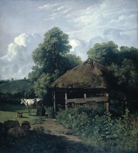 ヘルダーランドの農場の建物 作： Wouter Johannes van Troostwijk
