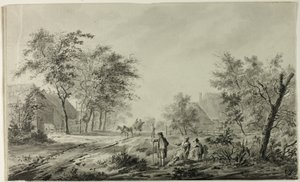 ノドルプ郊外 作： Wouterus Verschuur