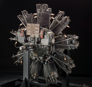 ライト・ワールウィンドJ-4B、バード北極点飛行、ラジアル9エンジン、1926年頃。 作： Wright Aeronautical