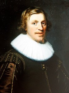 若いジェントルマンの肖像 作： Wybrand Simonsz. de Geest