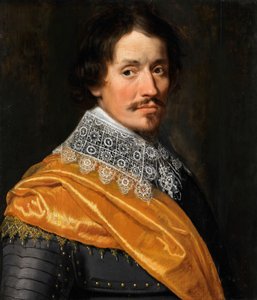 将校の肖像 作： Wybrand de Geest (I)