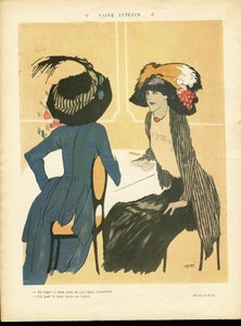 ザビエル ゴーゼ (1876-1915) のイラスト、ル リール 作： Xavier Gose