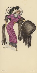 1910-1911冬のファッション