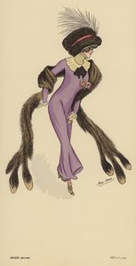 1910-1911冬のファッション