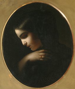 若い未亡人、1850