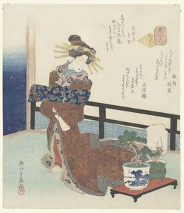 6位 都の花 その六 - 都の花 花の比較（連載タイトル） 花合わせ 作： Yanagawa Shigenobu (I)