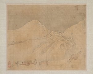 風景画、1652 年。 作： Ye Xin