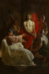 ピラトの前のキリスト、1844 作： Yevgraf Semyonovich Sorokin