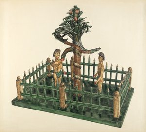 アダムとイヴ、1939年頃 作： Yolande Delasser