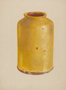Jar, c. 1938. 作： Yolande Delasser