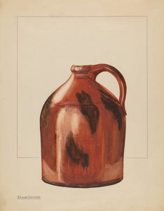 水差し、1936年頃 作： Yolande Delasser