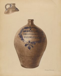 水差し、1936年頃 作： Yolande Delasser