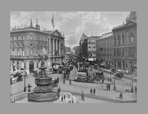 ピカデリーサーカス、ロンドン、c1900 作： York and Son