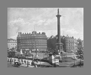 トラファルガースクエア、ロンドン、c1900