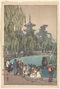 鯉と亀 作： Yoshida Hiroshi