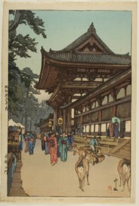 ディアブツ寺院の門 作： Yoshida Hiroshi