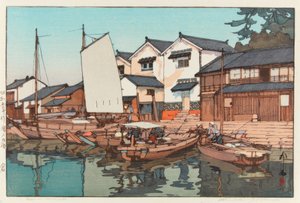 鞆の浦の蔵 作： Yoshida Hiroshi
