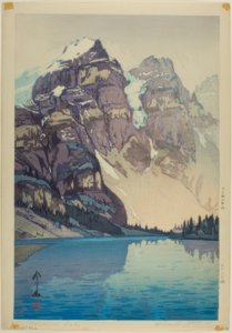 モレーン湖 作： Yoshida Hiroshi