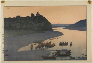 木曽川、シリーズ "布袋尊 "より