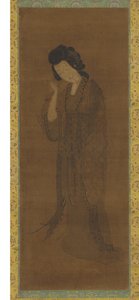 女立像 明末・清初期 17世紀 作： Yuan Qian