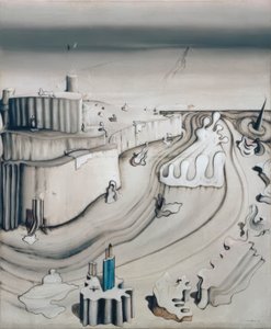 岬の宮殿 作： Yves Tanguy
