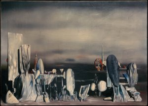ここ数日 作： Yves Tanguy