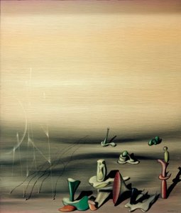 Ohne Titel (Einige Herren) von Yves Tanguy