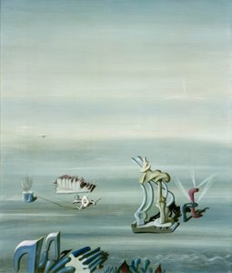 海の驚異 作： Yves Tanguy