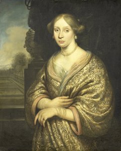ペトロネラ・ファン・デル・ブルヒトの肖像 (1657-1682) 作： Zacharias Blijhooft